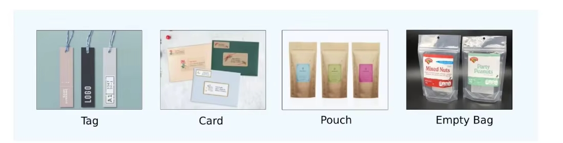 Desktop Automatic Card Labeling Machine Application