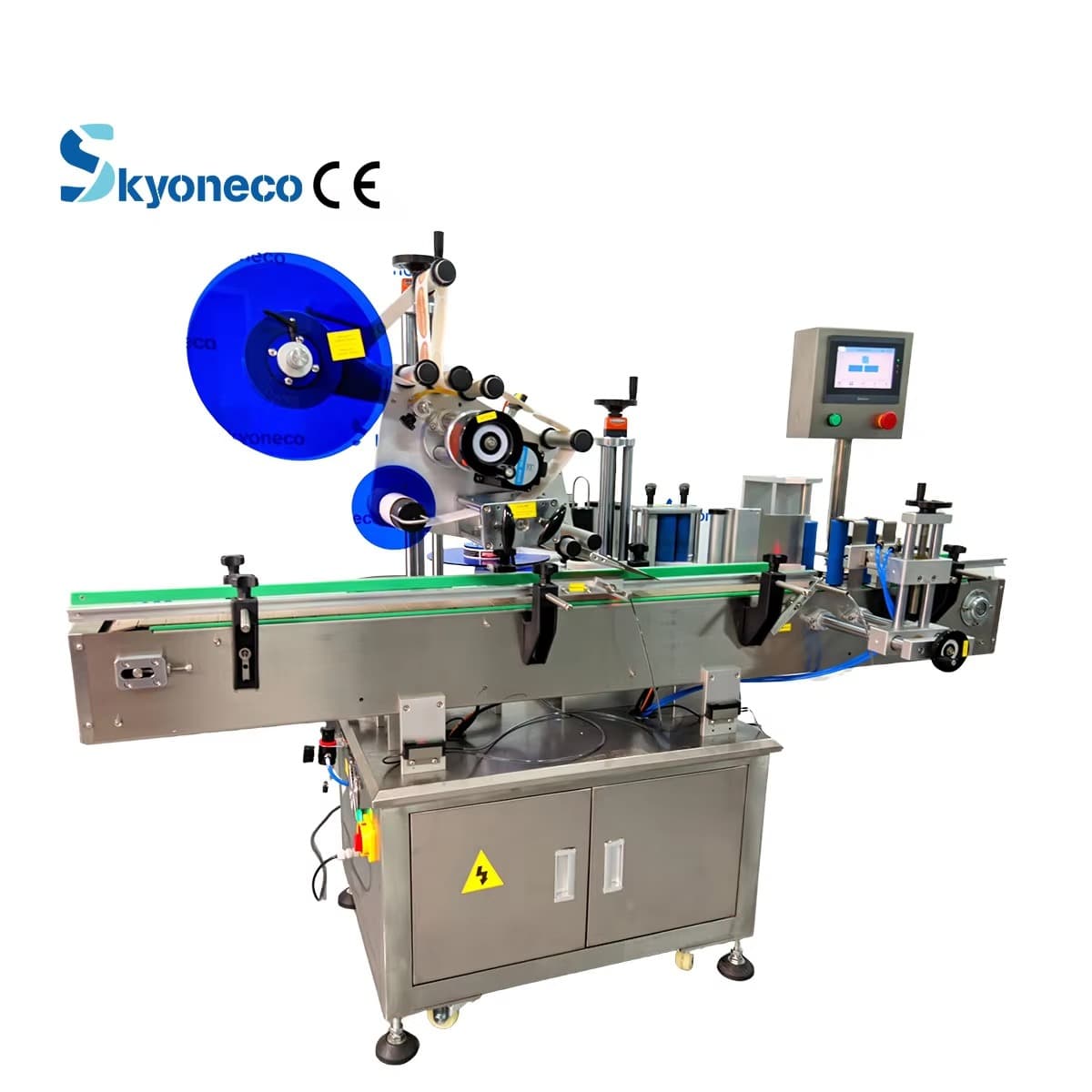 Cylindrical Bottle Cap Labeling