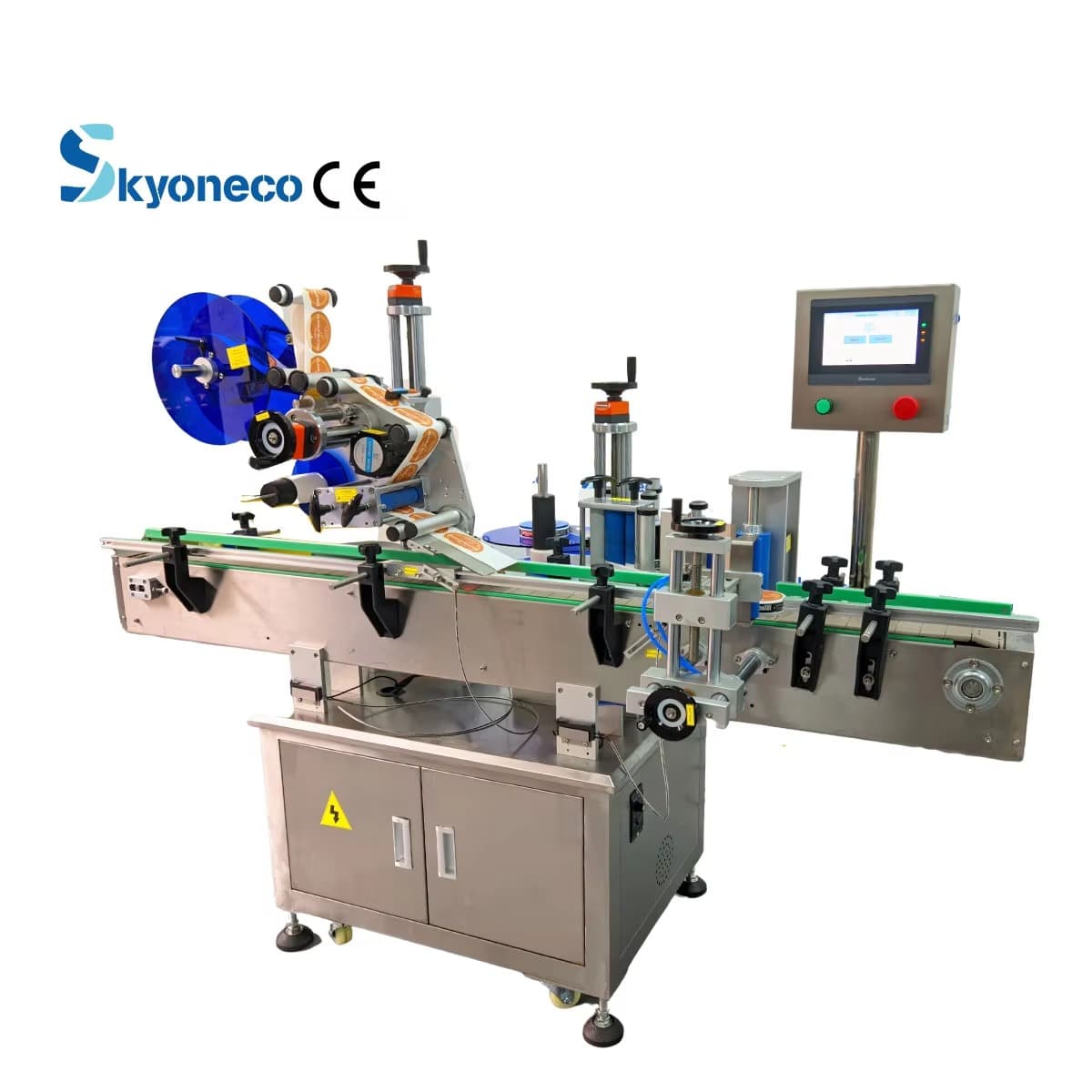 Cap and body labeling system