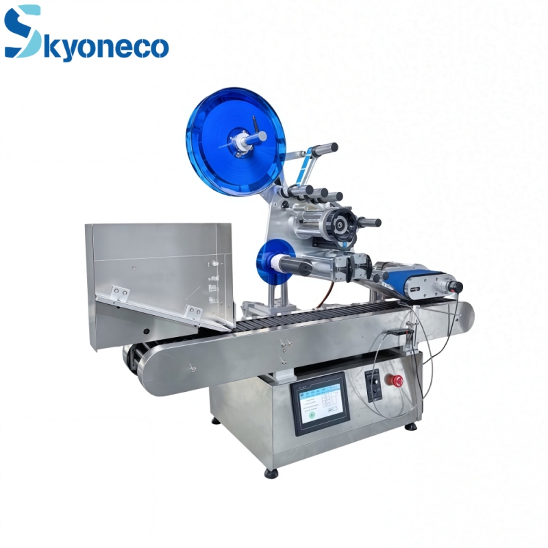 Horizontal Round Bottle Labeling Machine